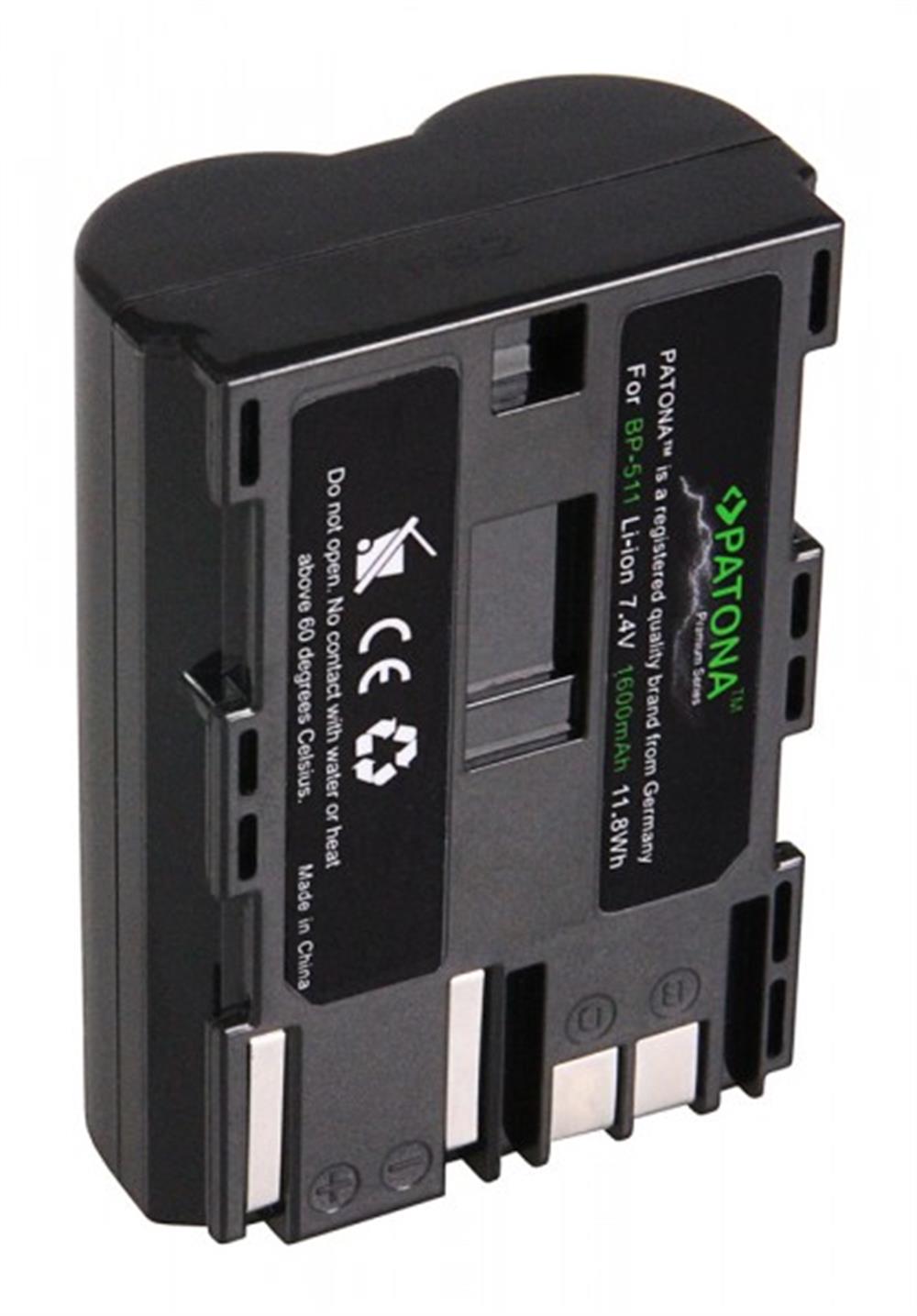 PATONA Premium Batarya  CANON BP-511 