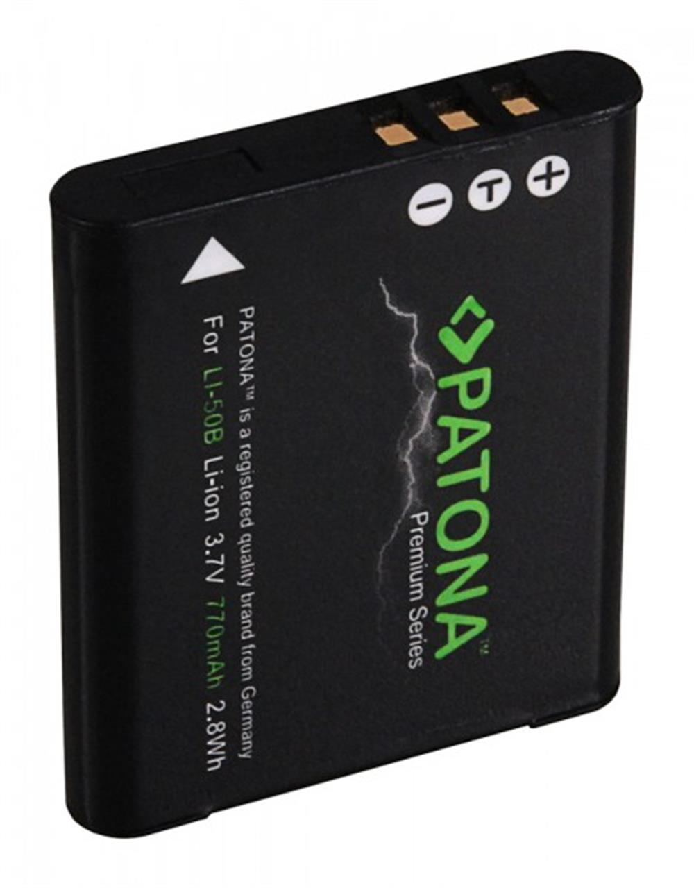 PATONA Premium Battery Olympus Li50B 