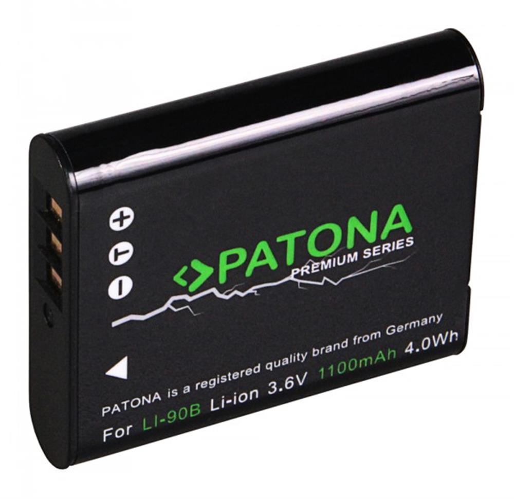 PATONA Premium Battery  Olympus Li-90B 
