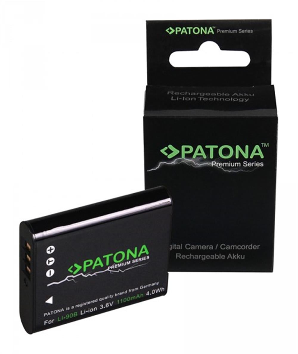 PATONA Premium Battery  Olympus Li-90B 