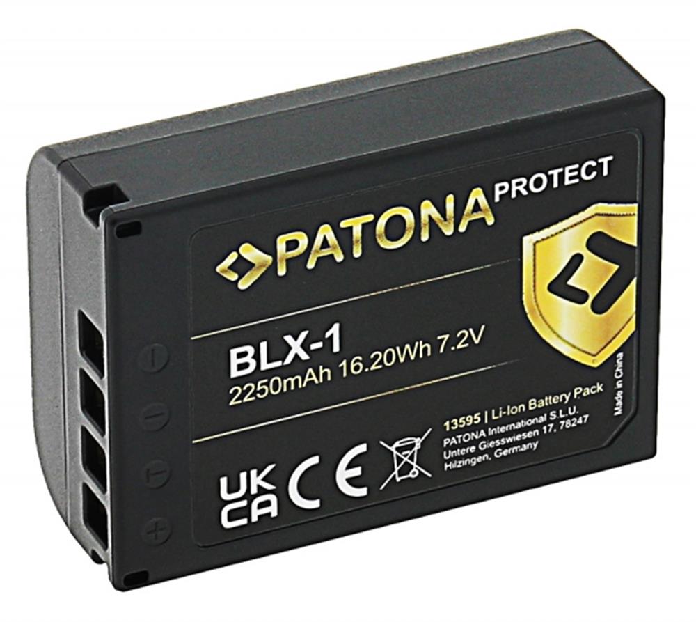 PATONA PROTECT Battery  Olympus BLX-1 