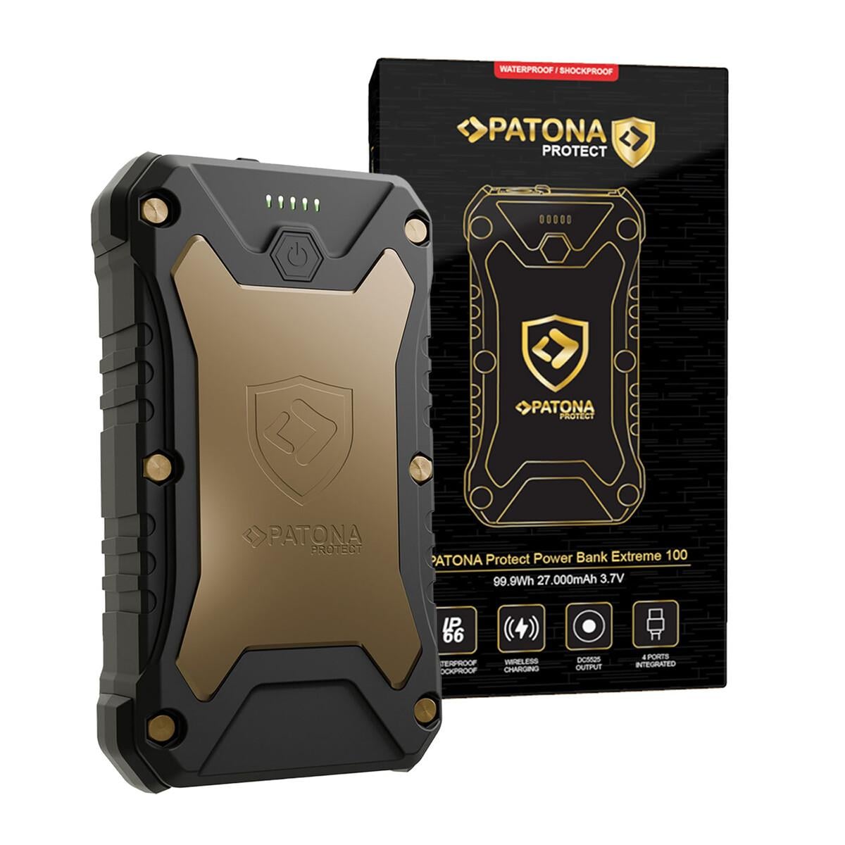 Patona Protect Kablosuz Şarjlı Powerbank Extreme 100 (PD65W 27.000mAh)