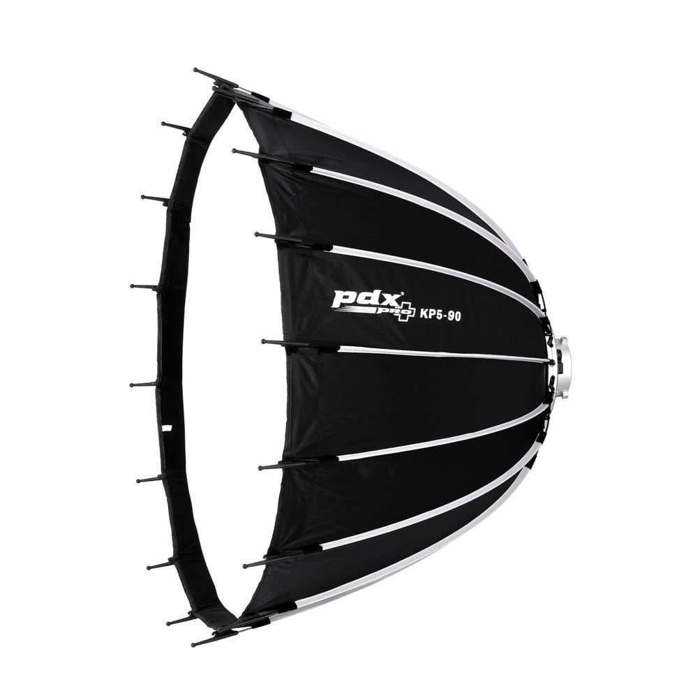 PDX KP5 (90cm) Kolay Kurulum Parabolik Softbox Gridli