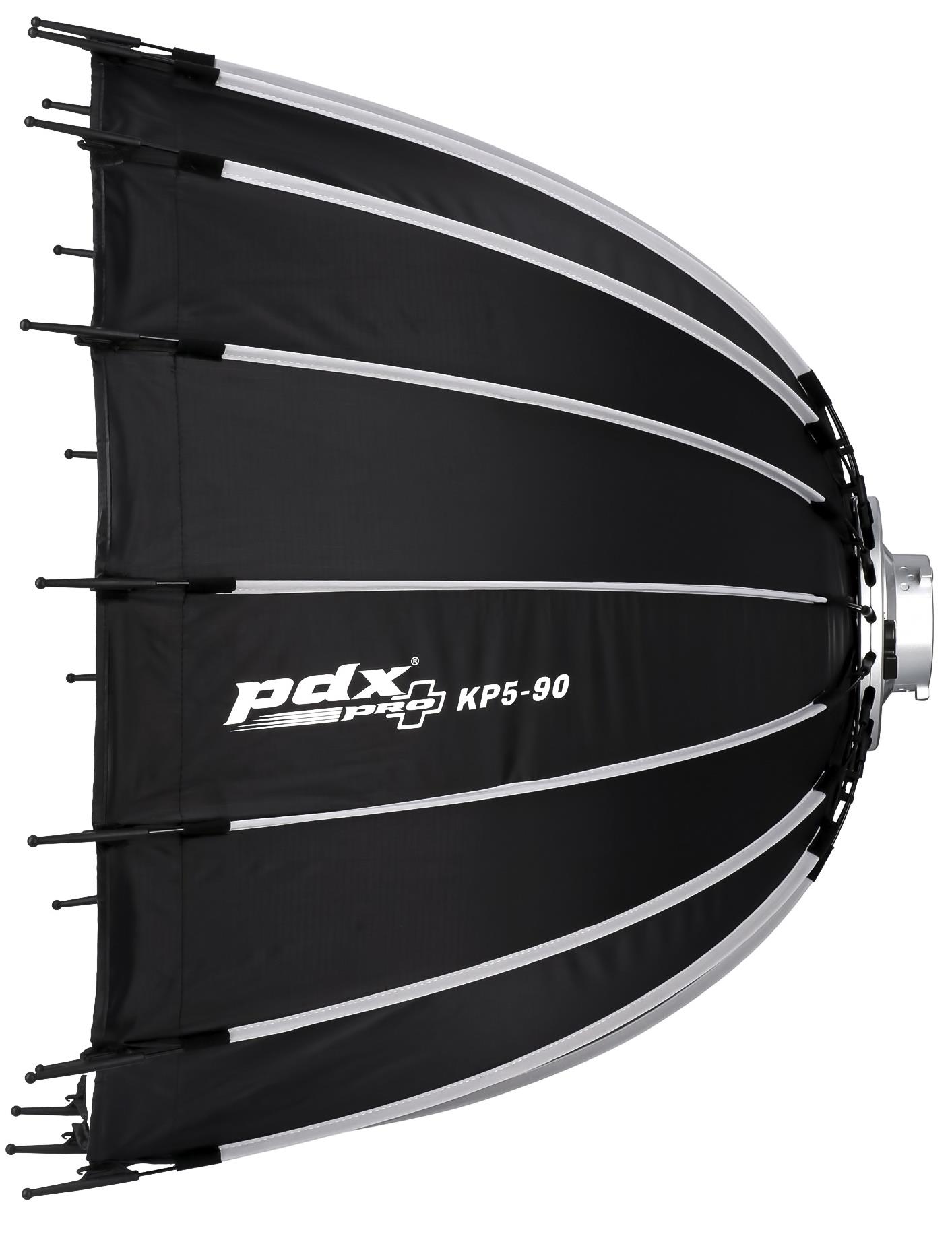 PDX KP5 (90cm) Kolay Kurulum Parabolik Softbox Gridli