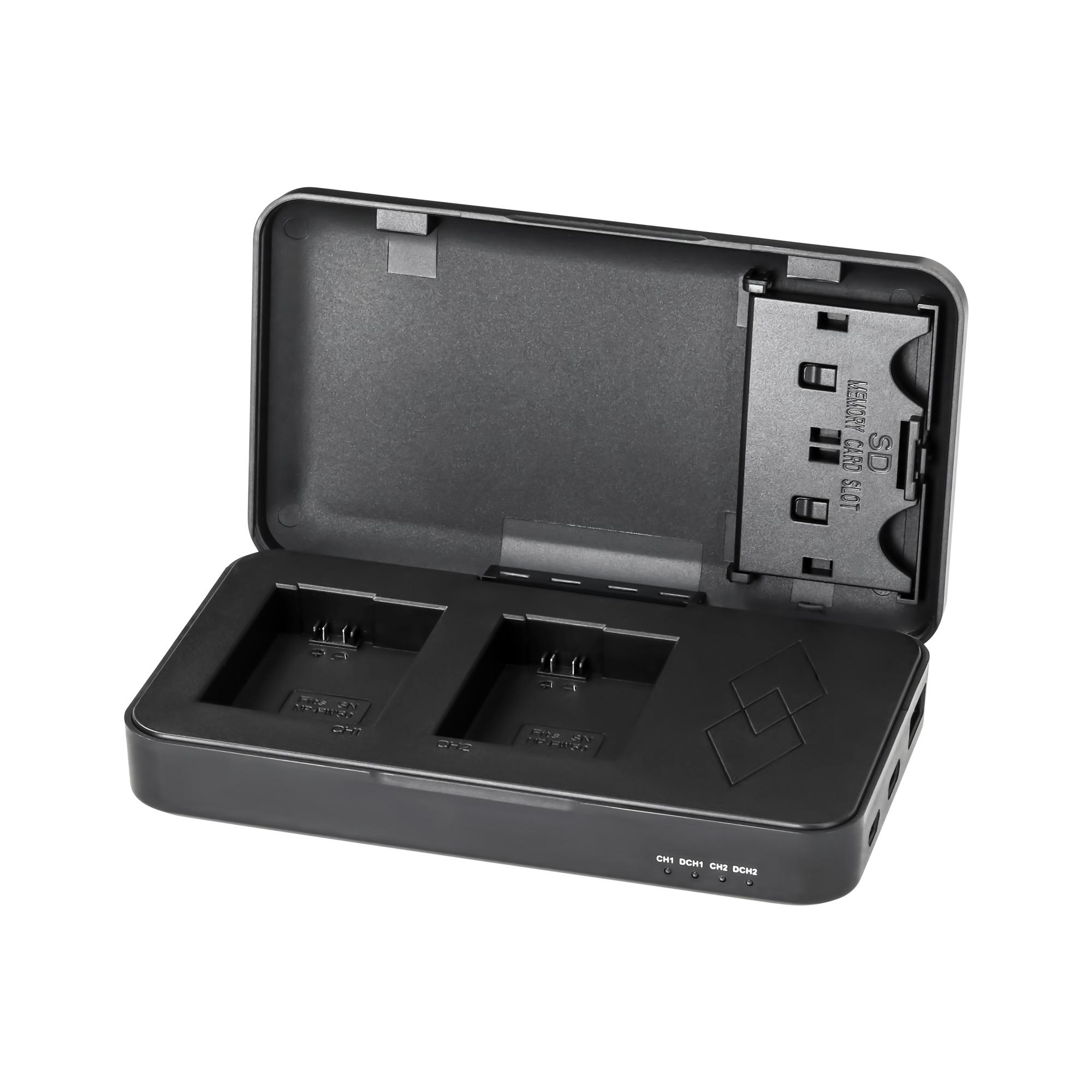 PDX Plus for Sony NP FW50 2'li Şarj ve SD Kart Kutusu