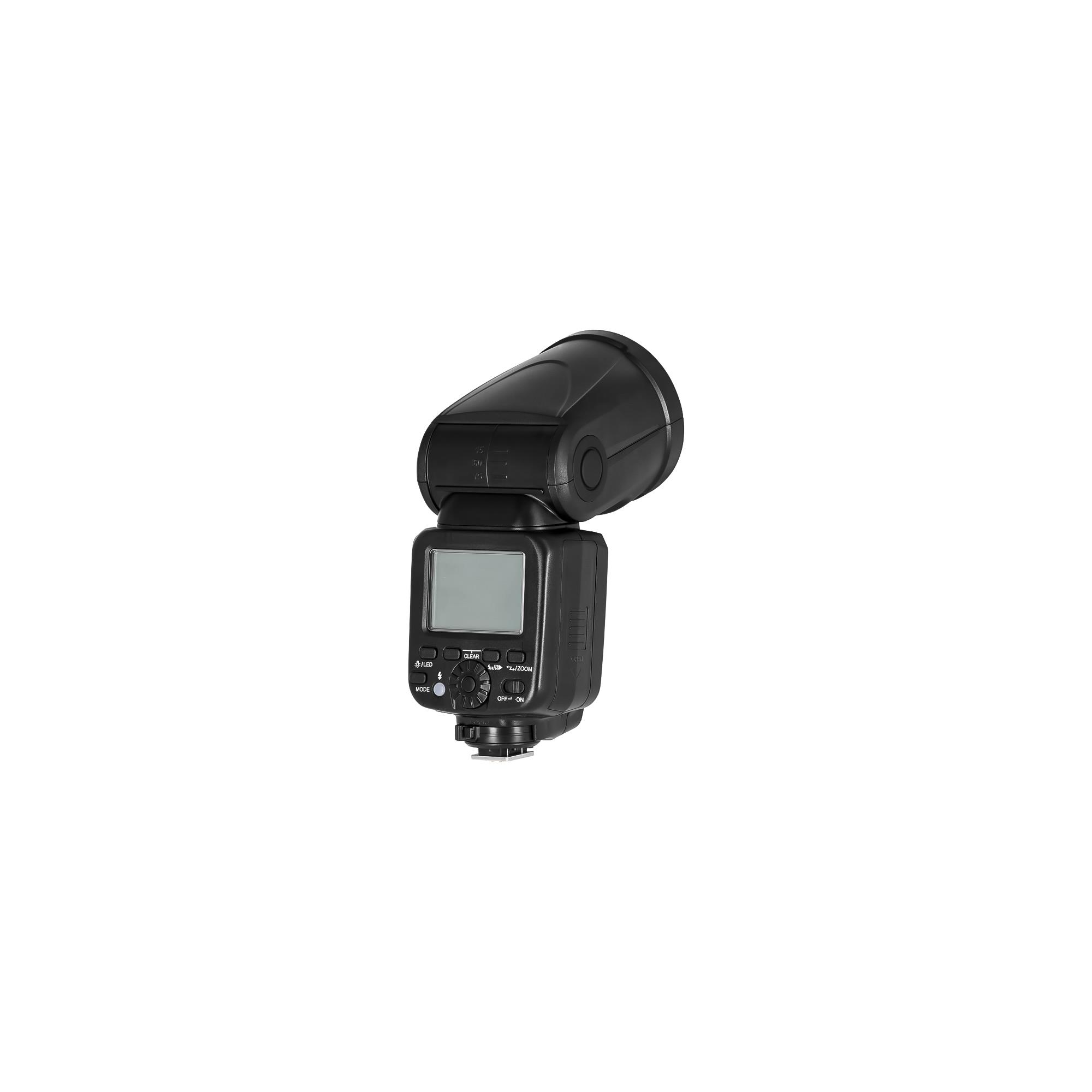 PDX TR 860 Pro Bataryalı Tepe Flaş (Canon / Nikon)