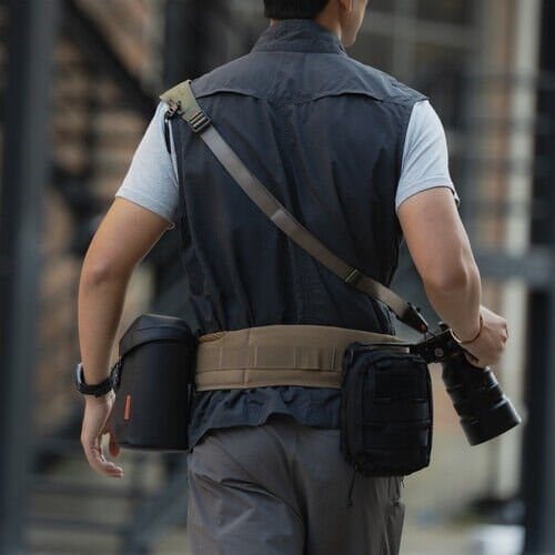 PGYTECH OneMo Photography Waist Belt (Dark Night Camo) - Fotoğrafçı Kemeri
