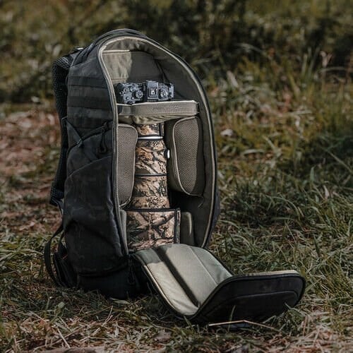 PGYTECH OnePro ST Backpack (Night Camo) – P‑CB‑258 - Kamuflajlı Telefoto Sırt Çantası
