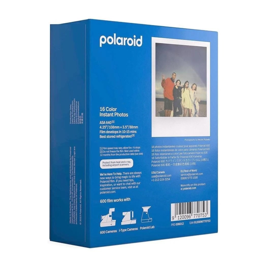 POLAROID COLOR FILM FOR 600 DOUBLE PACK