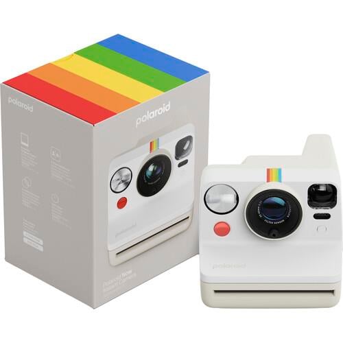 Polaroid Now Generation 3 i-Type Instant Camera (Pebble White)