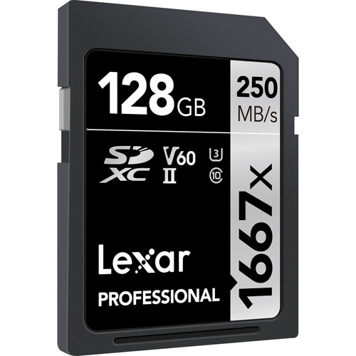 Professional 128GB 1667x SDXC UHS-II SD Hafıza Kartı