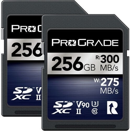 ProGrade Dijital 256GB UHS-II SDXC Hafıza Kartı 