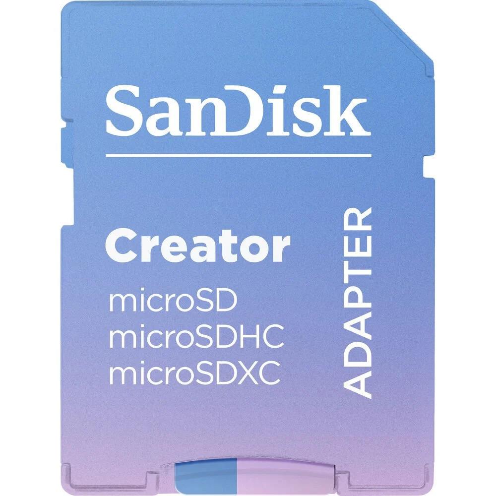 Sandisk 256GB Creator microSD Kart