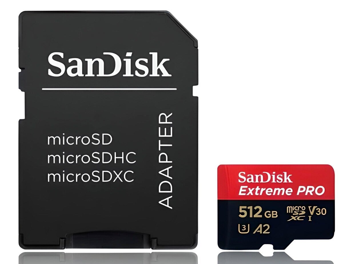SanDisk 512GB 200MB/s Extreme Pro microSD Hafıza Kartı