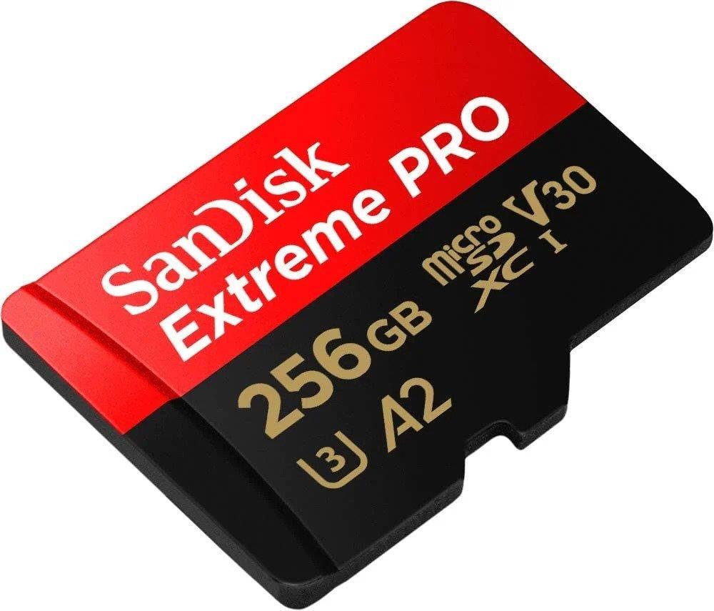 Sandisk Extreme Pro 256GB MicroSDXC 200MB/s Hafıza Kartı