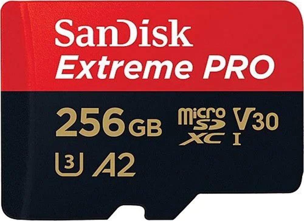 Sandisk Extreme Pro 256GB MicroSDXC 200MB/s Hafıza Kartı