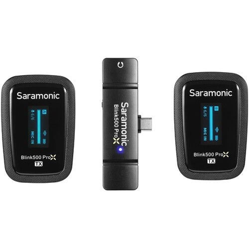 Saramonic Blink 500 ProX B6 USB-C 2,4 GHz İkili Yaka Mikrofonu