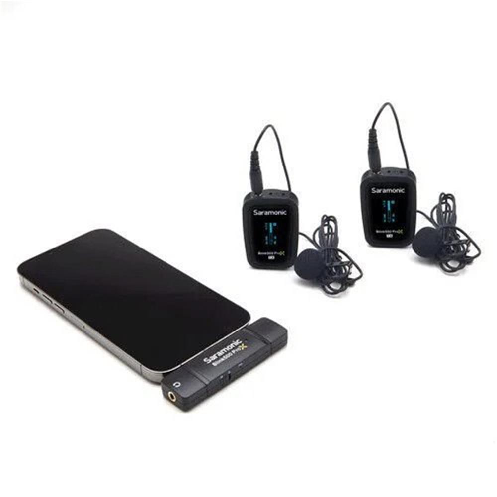 Saramonic Blink 500 ProX B6 USB-C 2,4 GHz İkili Yaka Mikrofonu