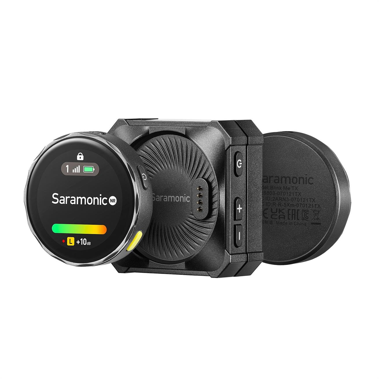 Saramonic BlinkMe B2 Dokunmatik Ekranlı ve Kayıtlı 2 Kişilik Kablosuz Mikrofon 