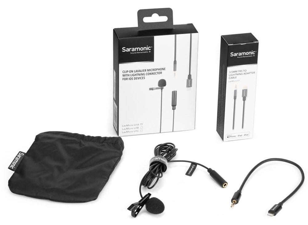 Saramonic LavMicro U1A Lightning iPhone Yaka Mikrofonu