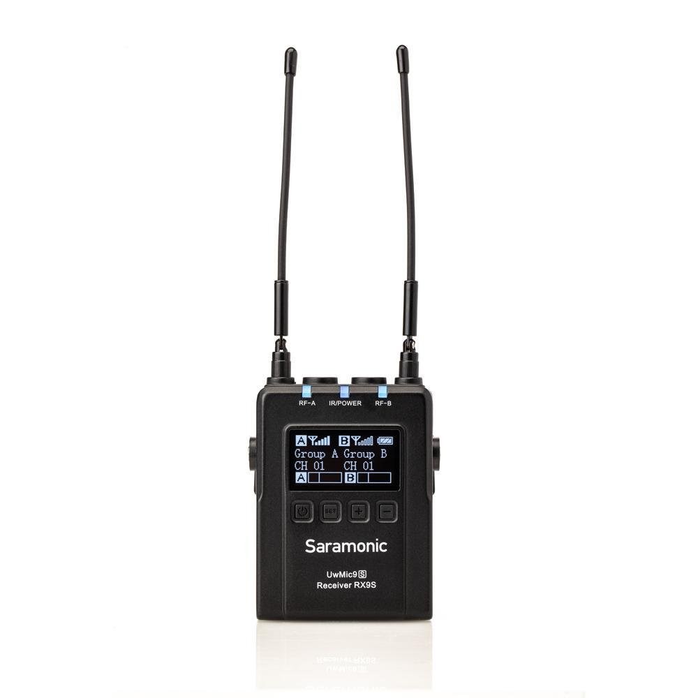Saramonic UwMic9S Kit 1 (RX+TX) Kablosuz Yaka Mikrofonu