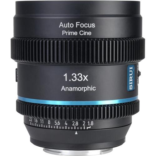 Sirui 20mm T1.8 1.33x S35 AF Anamorphic Lens (FujiFilm X, Blue Flare)