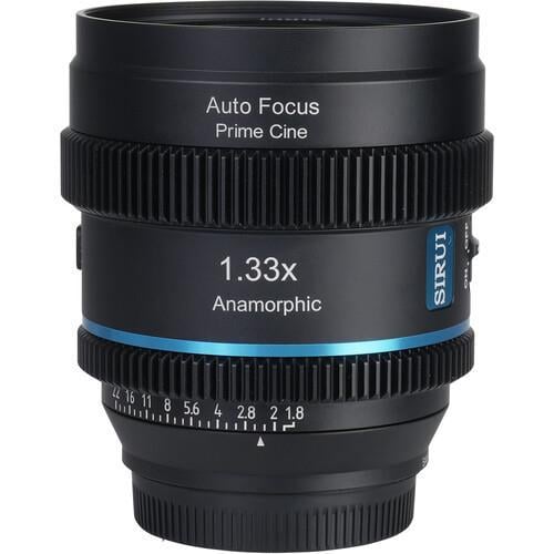 Sirui 20mm T1.8 1.33x S35 AF Anamorphic Lens (Sony E, Blue Flare)