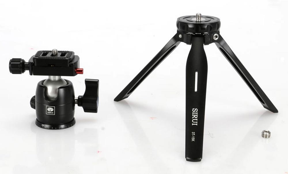 Sirui 3B15K Masa üstü Tripod (3T-15K) Siyah
