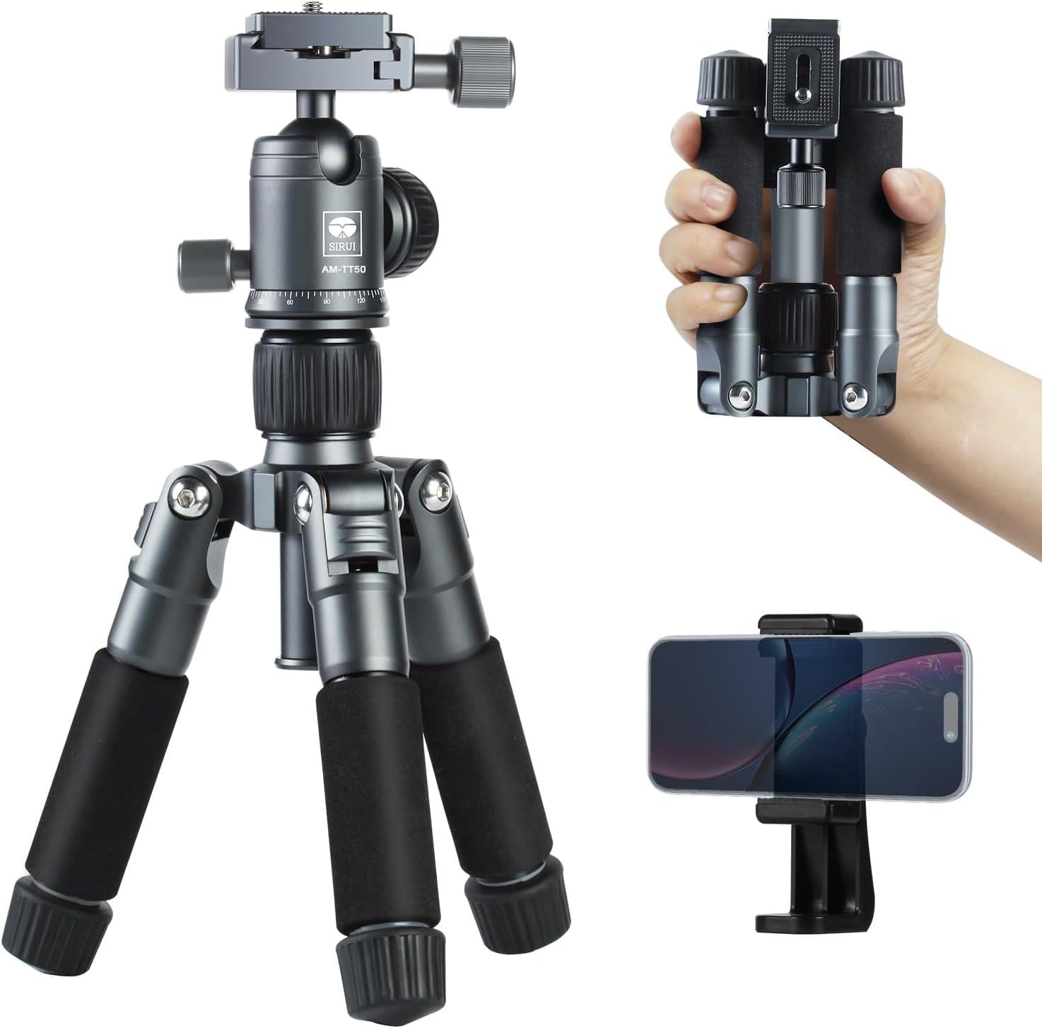 SIRUI AM-TT50 Compact Mini Desktop Tripod