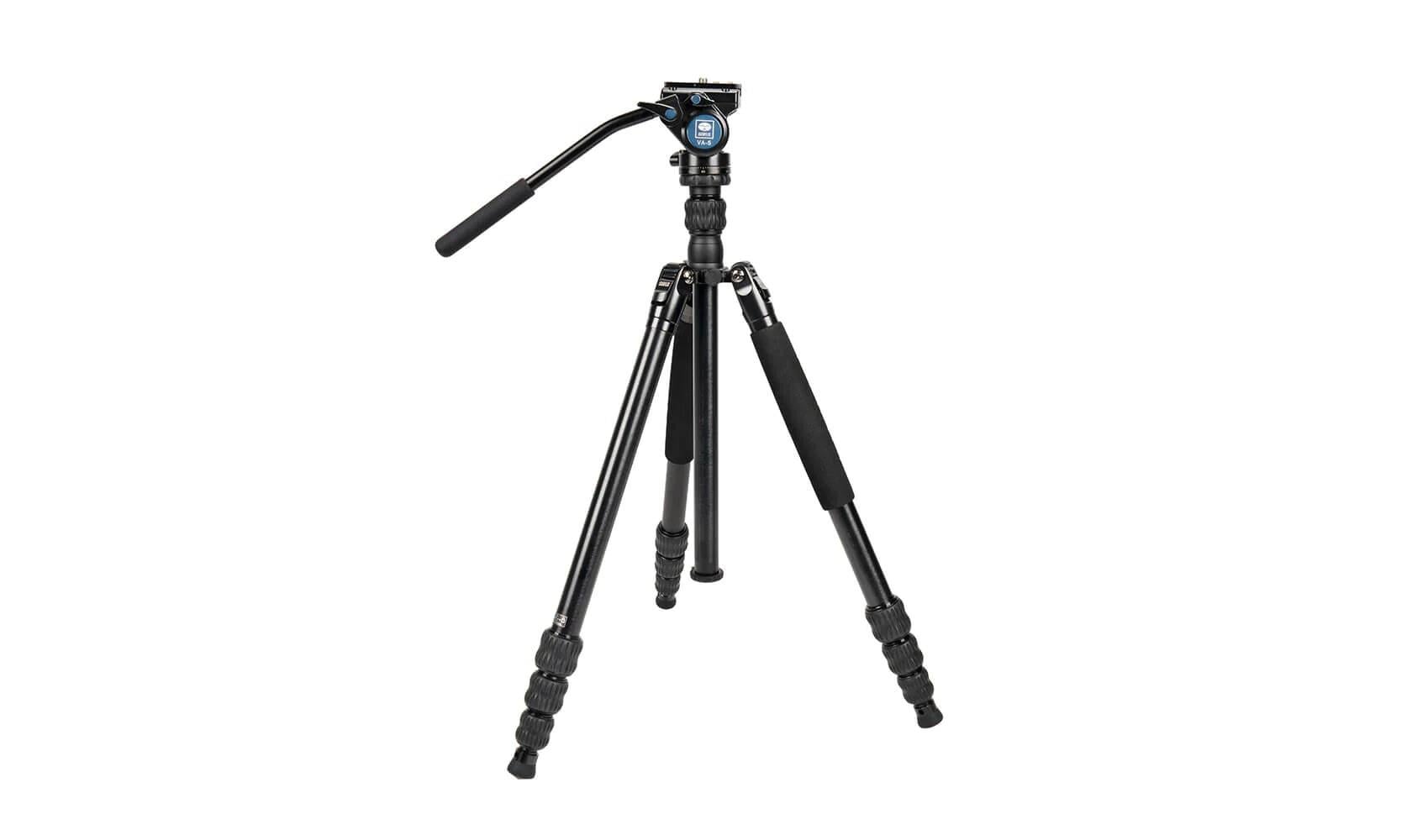 SIRUI  Aluminum  Seyahat Tripod with VA-5 
