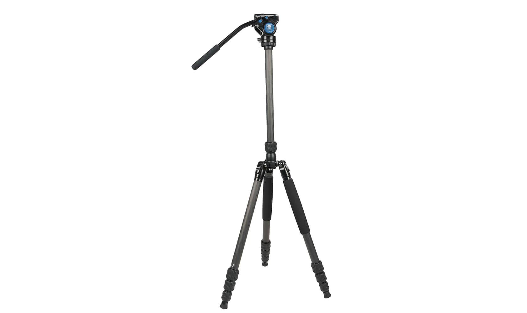 SIRUI  Aluminum  Seyahat Tripod with VA-5 