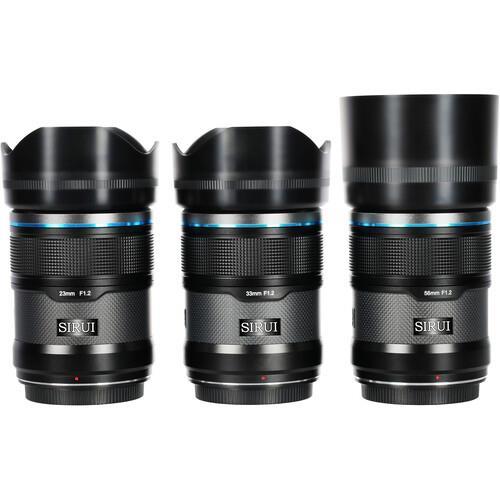 Sirui Sniper f/1.2 Autofocus 3-Lens Kit (Nikon Z, Black)