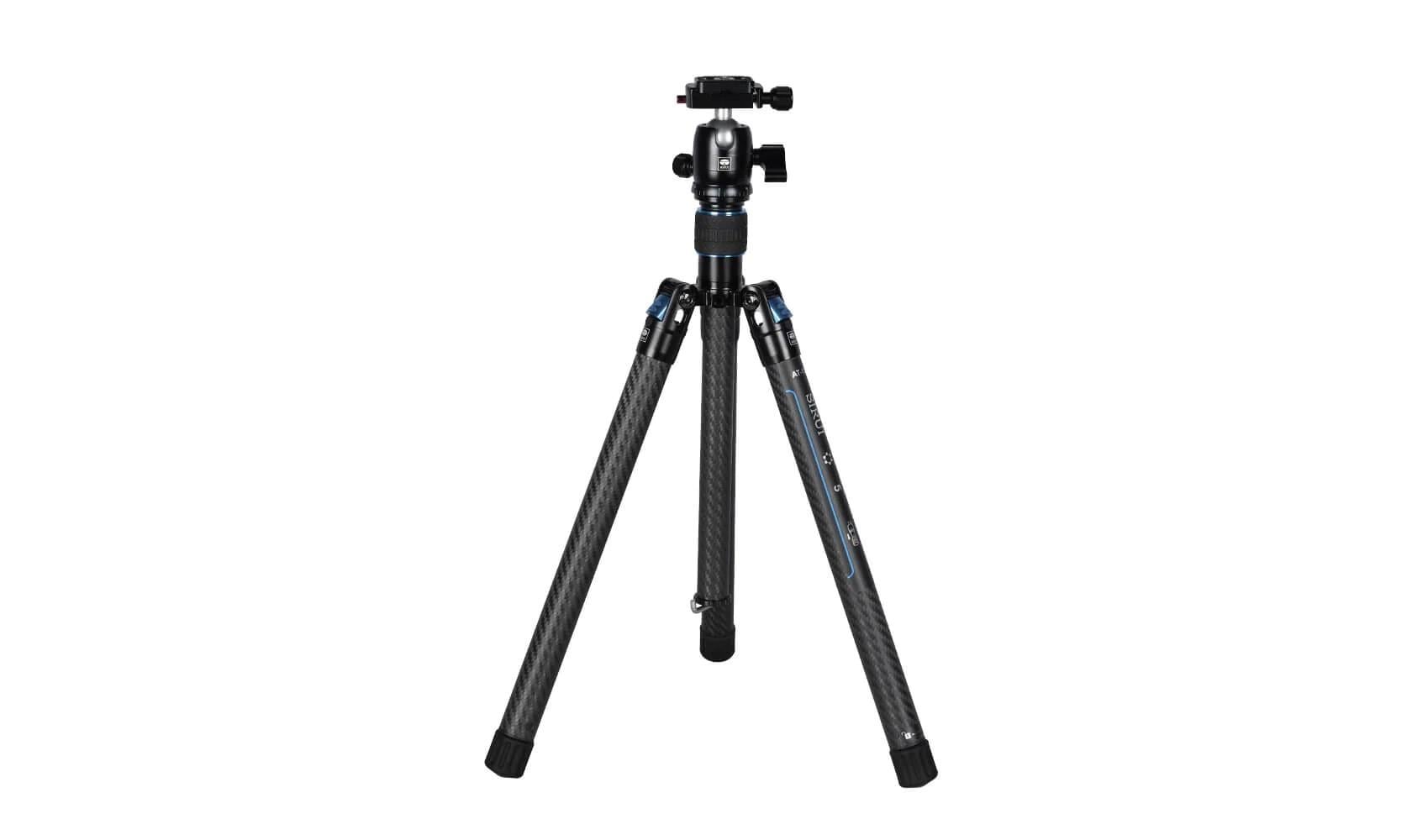 Sirui AT-125 + AT-10 süper hafif karbon Fiber Tripod 