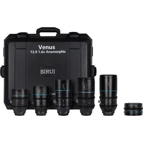 Sirui Venus Five-lens kit with adapter lens T2.9 1.6X (35mm+50mm+75mm+100mm+150mm+1.25X adapter lens+hard case) Sony E