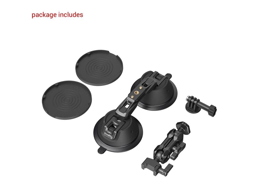 SmallRig 3566 Dual Suction Camera Mount