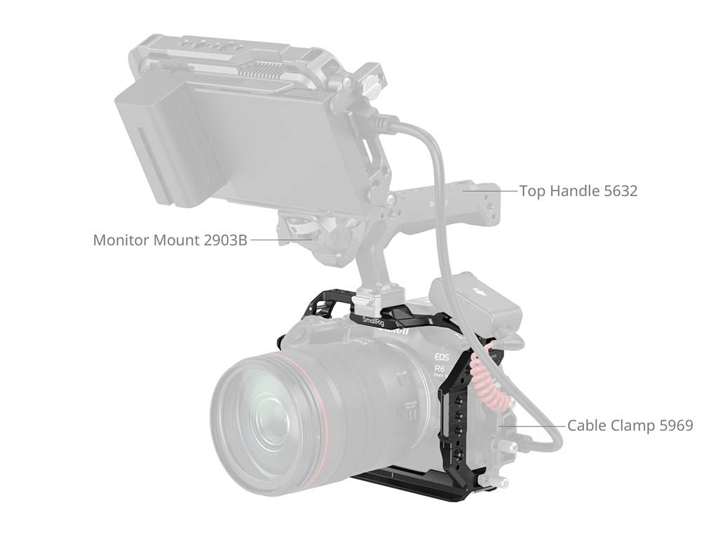 SmallRig 5954 EOS R6 III Kafes