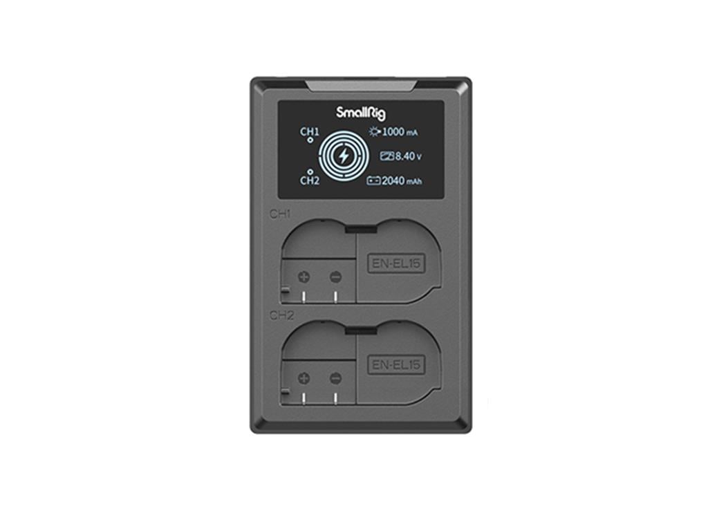 SmallRig EN-EL15 Nikon İkili Şarj Cihazı