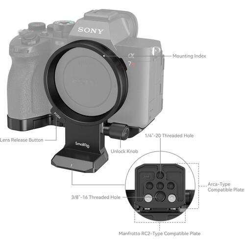 SmallRig Sony A7S3/7IV/7RV/7RIV için Dönebilen Montaj Plaka Kiti