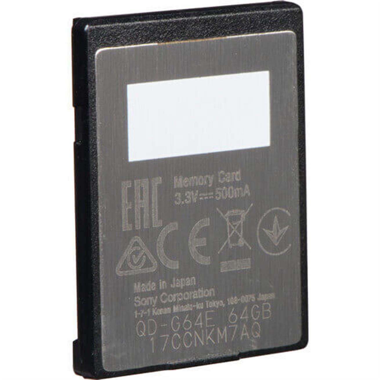 SONY XQD 64GB HAFIZA KARTI
