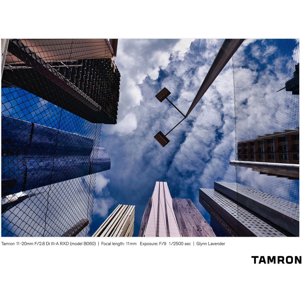 Tamron 11-20mm F2.8 Di III-A RXD Lens (Sony E)