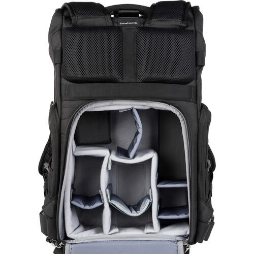 Think Tank Photo FocusPoint Rolltop Sırt Çantası (Asphalt Black, 22 L)
