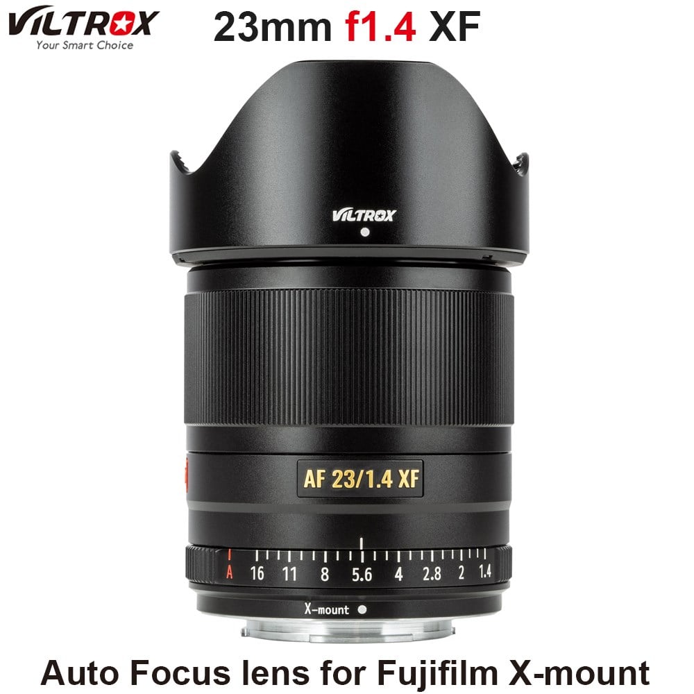 Viltrox AF 23mm f /1.4 XF Lens (Fujifilm X) Black