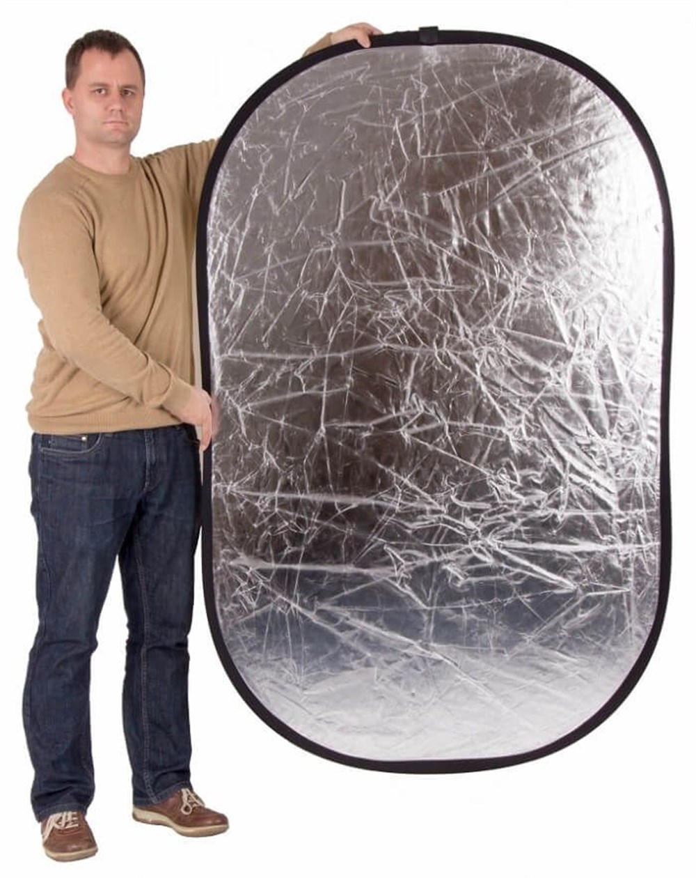 Weifeng 102x153 Reflektör (Beyaz-Gümüş)