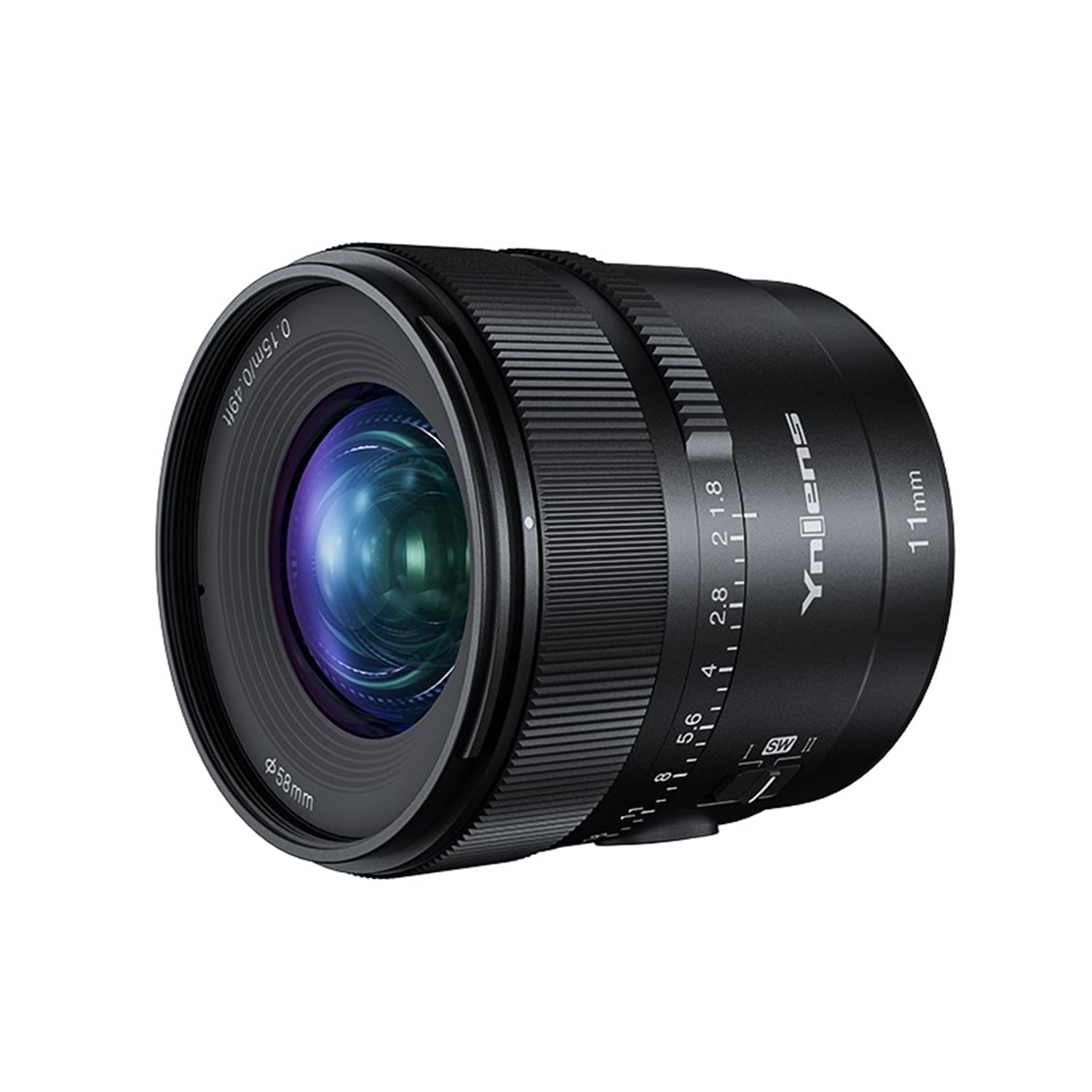 Yongnuo 11mm F/1.8S DA DSM WL APS-C Otofokus Wireless Lens (Sony E)