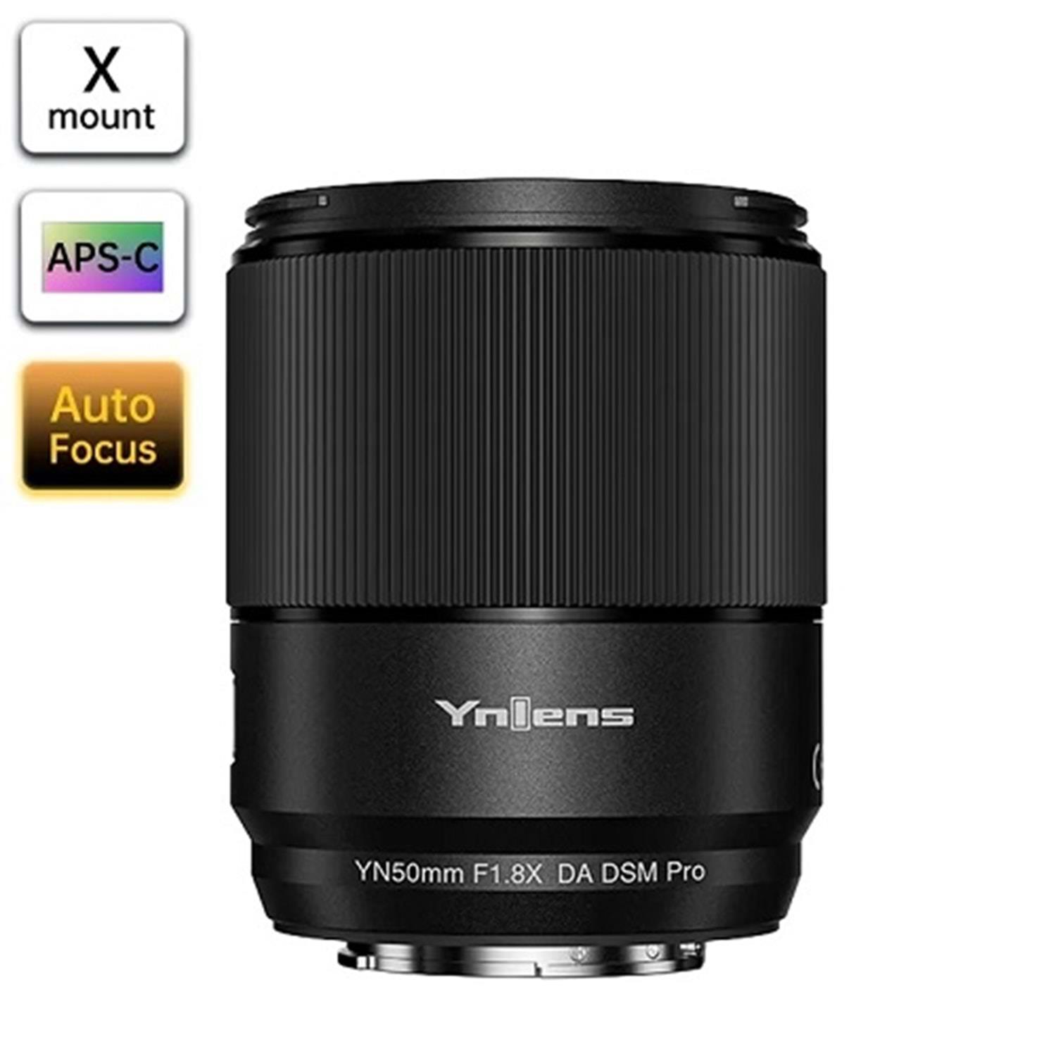Yongnuo 50mm F/1.8X DA DSM PRO Fujifilm X Mount Uyumlu Otofokus Prime Lens