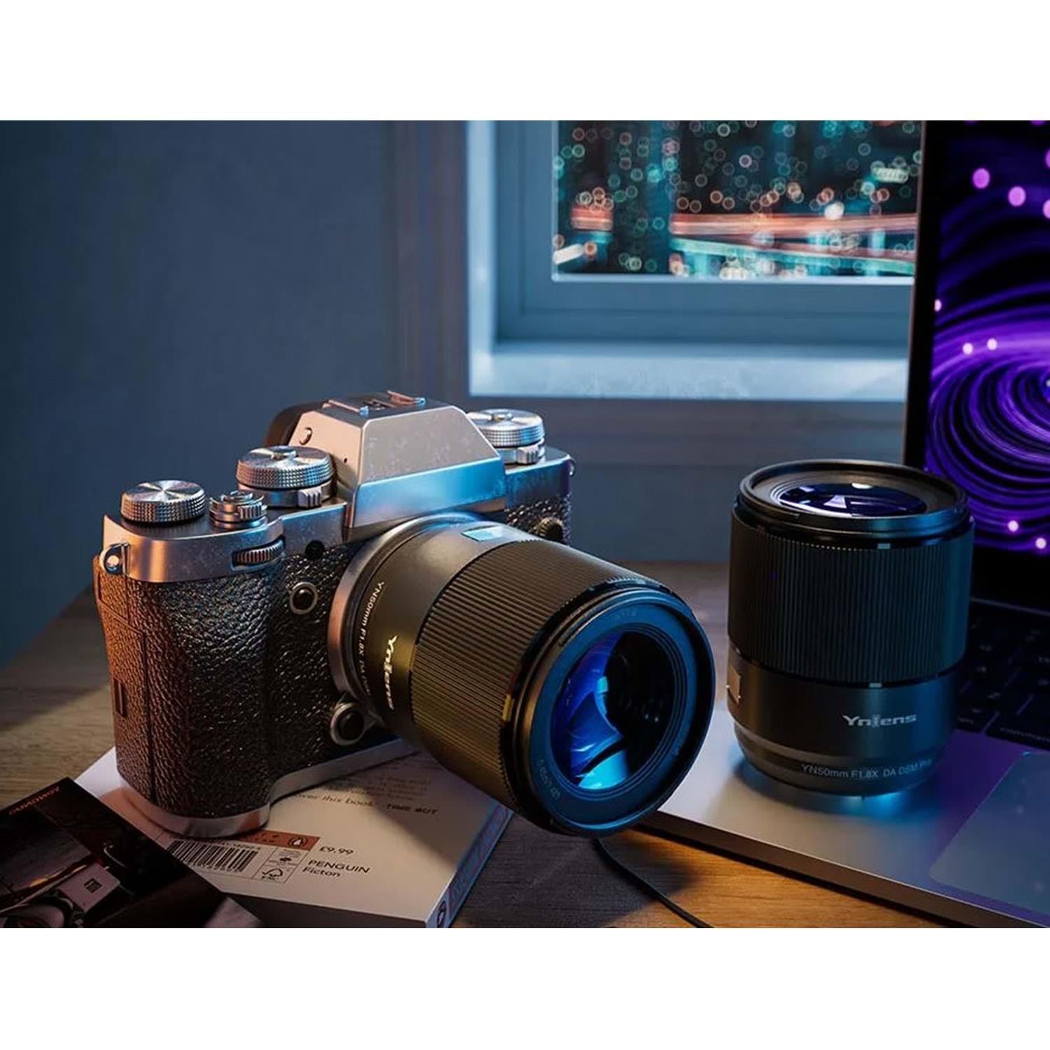 Yongnuo 50mm F/1.8X DA DSM PRO Fujifilm X Mount Uyumlu Otofokus Prime Lens