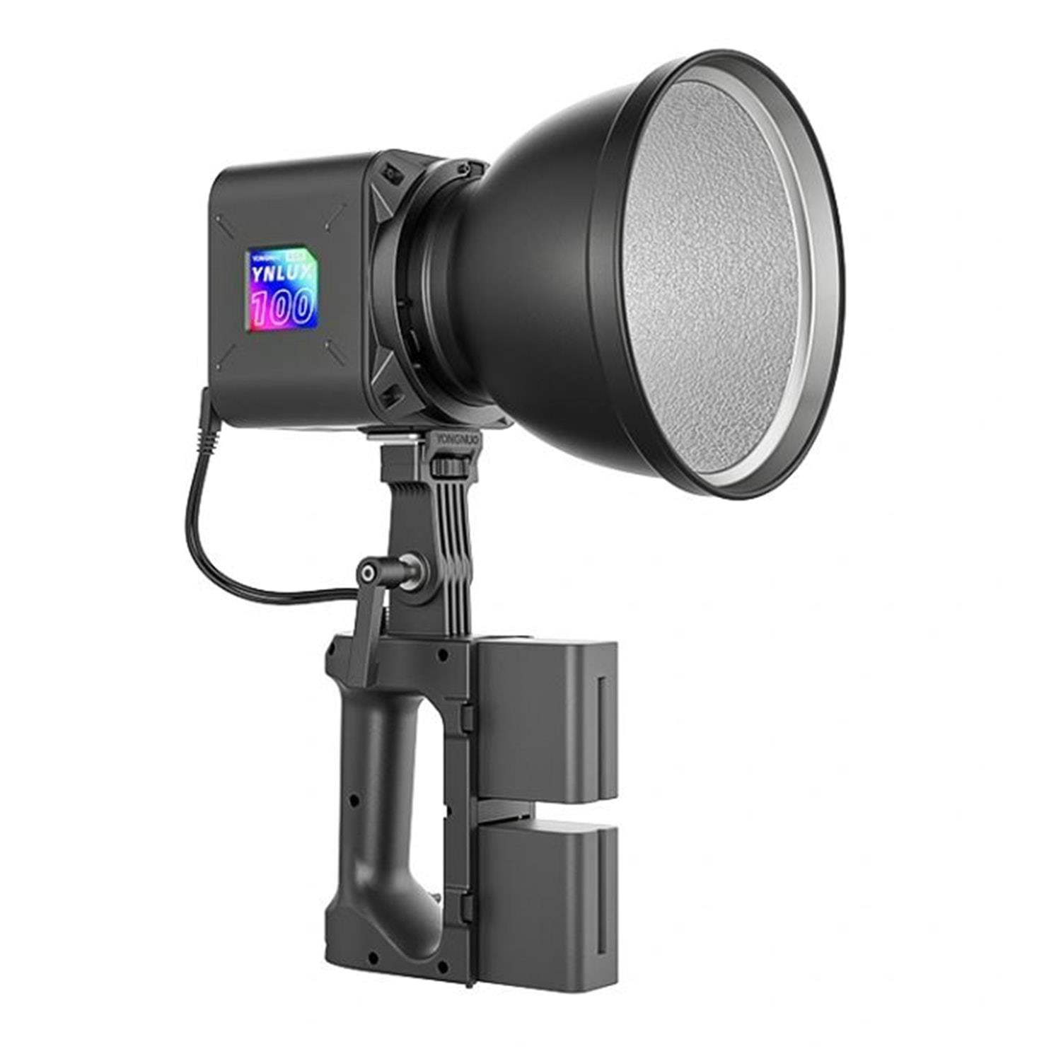 Yongnuo YNLUX100 RGB 120W COB LED Işık (Kit Versiyon)