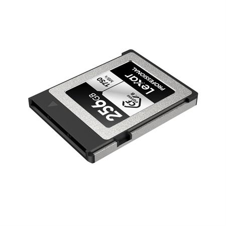 256GB Lexar® Professional CFexpress™ Type B card Silver Serie, up to 1750MB/s read 1300MB/s write