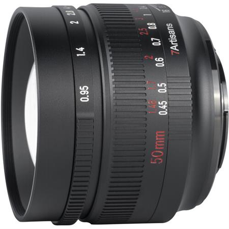 7Artisans 50mm f/0.95 Lens for Sony E