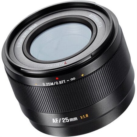7Artisans AF 25mm F1.8 Fuji (FX Mount) APS-C Lens Siyah